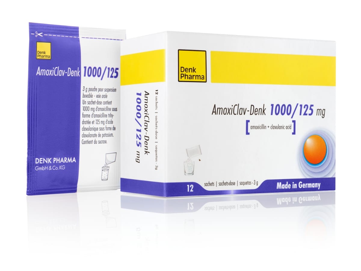 Amoxiclav-Denk 1000 / 125