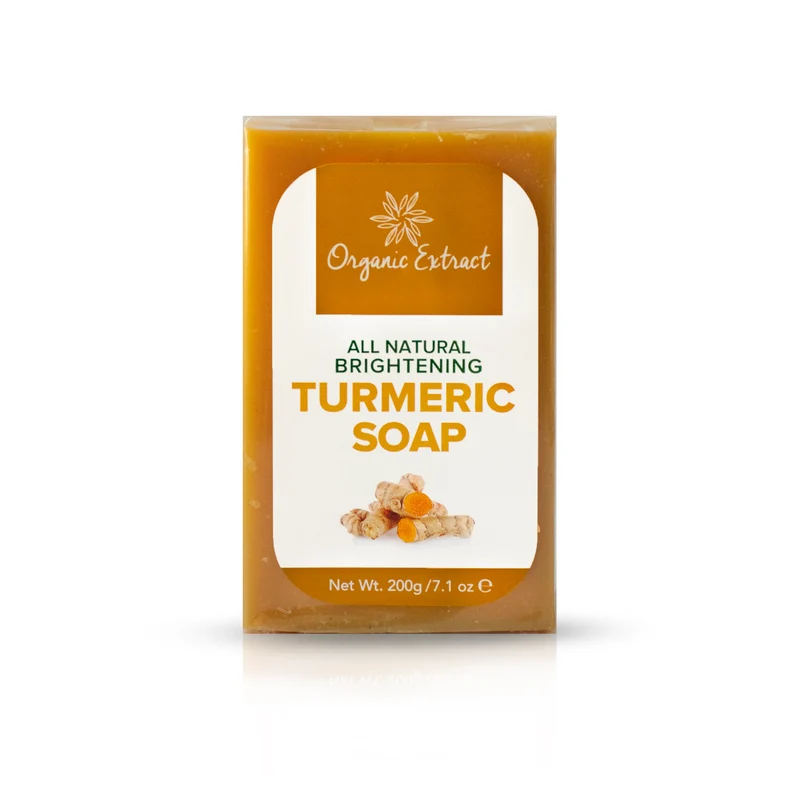 Organic Extract Turmeric Soap 7 oz/ 200gr